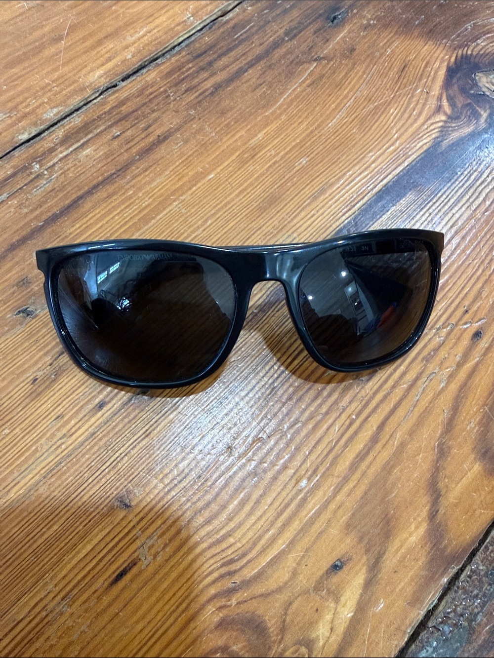 Emporio Armani Men's Black UV-Protective Sunglasses